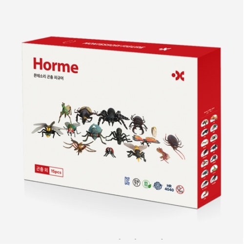 슈필하우스 호르메 몬테소리 동물피규어 곤충 세트 15pcs_이미지