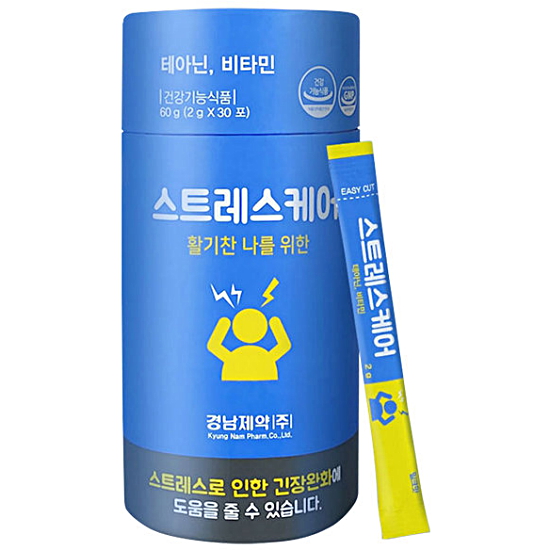 경남제약 L-테아닌 스트레스케어 30포