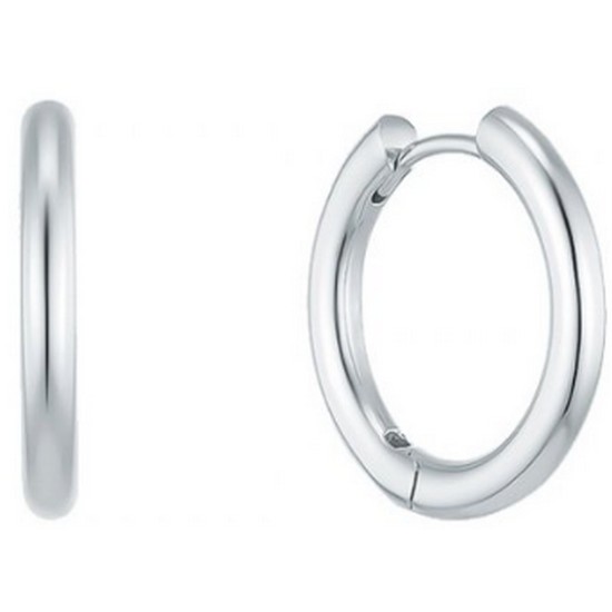 이랜드 로이드 실버 베이직 링귀걸이 LLES22506SWS