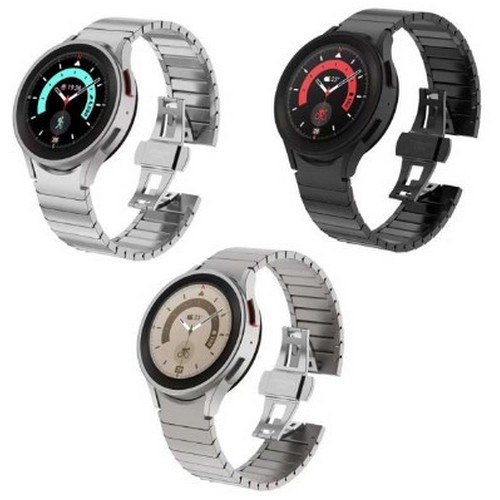 갤럭시워치7 링크브레이슬릿 날개형 메탈밴드