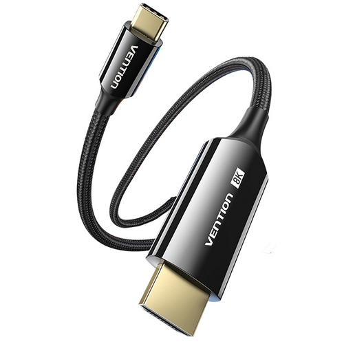 벤션 썬더볼트4 32.4Gbps C to DP 미러링 케이블 CRF (0.5m)
