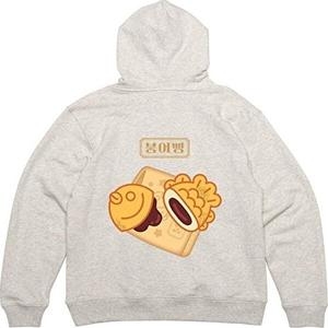 패션 JHQSYPO2_51HD 뒷면 붕어빵 장사 겨울간식 의류 프린팅