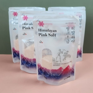 히말라야 핑크솔트 1kg 가는입자 250g4 미네랄소금 천연 암염소금 핑크소금