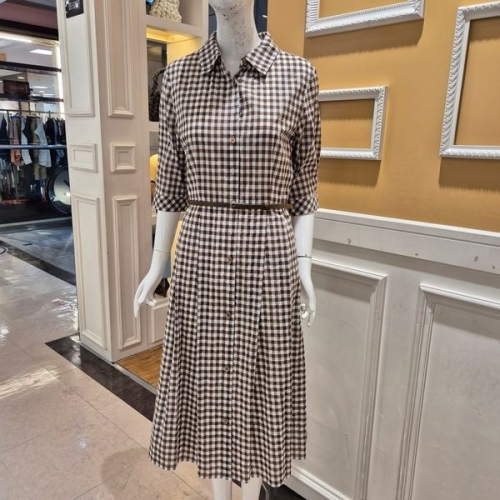 BCBG 여름25 자일스깅엄 원피스 B5B5O647