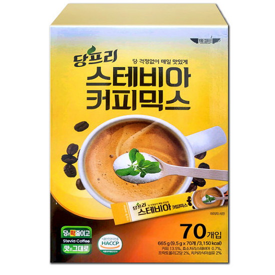 이레에프에스 당프리 스테비아 커피믹스 70개입 (6개)_이미지