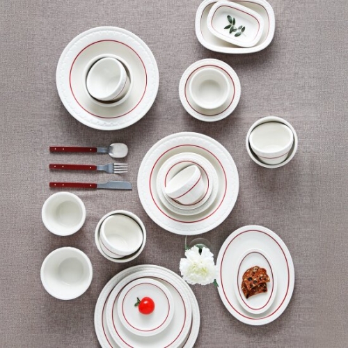 시라쿠스 쉐난고 카디날 4인 그릇 세트 23P