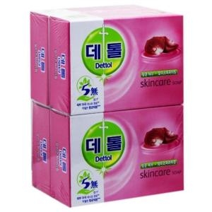 데톨 항균 비누 모이스처라이징 95g (4개)_이미지