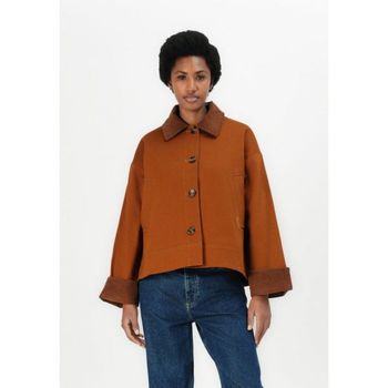 바버 ABBEY CASUAL JACKET Light jacket rust brown 7523649_이미지