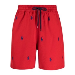  폴로랄프로렌 트레블러 클래식 스윔 사각수영복 710835129001 RL 2000 RED W NAVY AOE PP