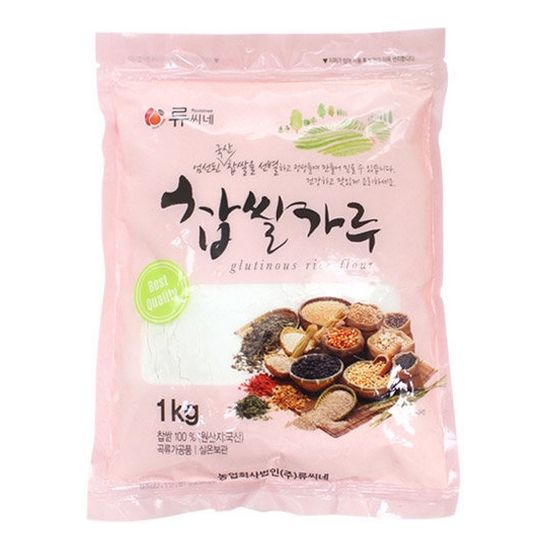  류씨네 찹쌀가루 100% 1kg [1개]