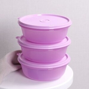 타파웨어 모듈러 보울 600ml 3P 밀폐용기 <b>반찬</b><b>통</b>