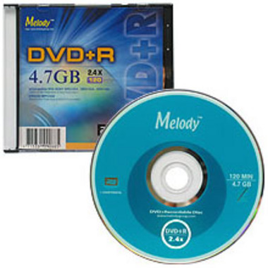 멜로디 멜로디 4.7GB 2.4x 슬림 1장_이미지