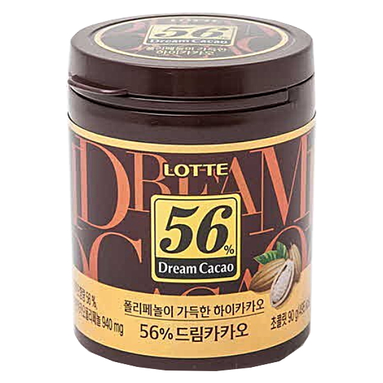 롯데웰푸드 드림카카오 56% 90g (1개)_이미지