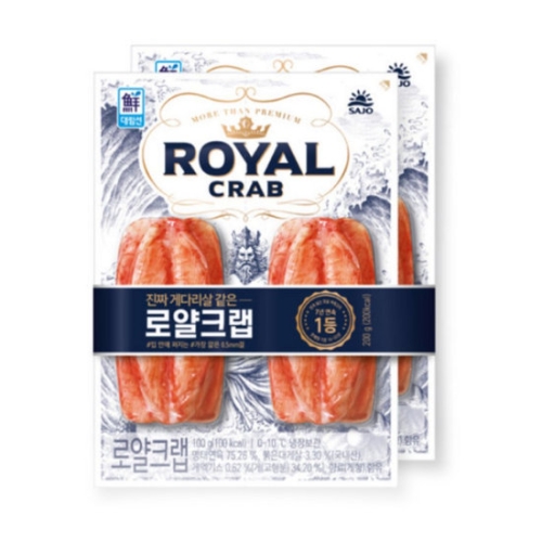 사조대림 대림선 로얄크랩 100g (6개)_이미지