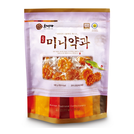 호정식품 호정가 미니약과 봉지 180g (3개)_이미지