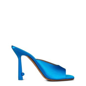 오프화이트 여성 팝 롤리팝 새틴 하이 뮬 블루 36 151218192_이미지