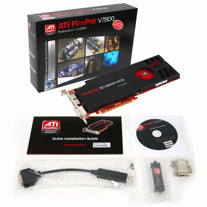 AMD FirePro V7800 2GB 블루존_이미지