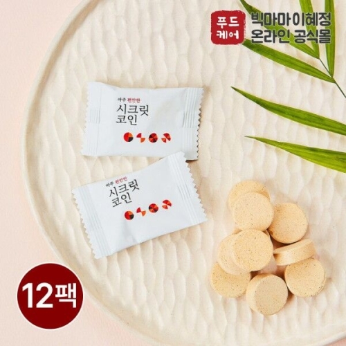 키친스토리 빅마마 이혜정의 아주 편안한 시크릿코인 80g(4gx20입) (12개)