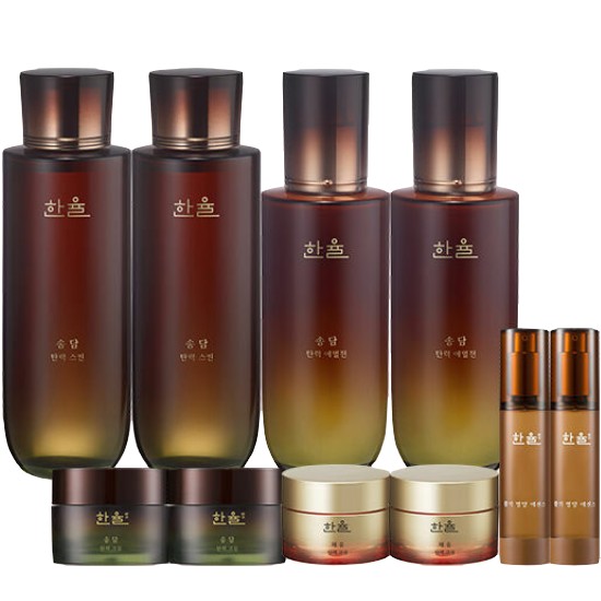 아모레퍼시픽 한율 송담 탄력+탄력 크림 10종 세트