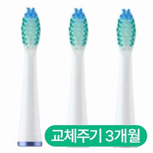 워터픽 SR-3000K 전용 리필 칫솔모 (3개)_이미지