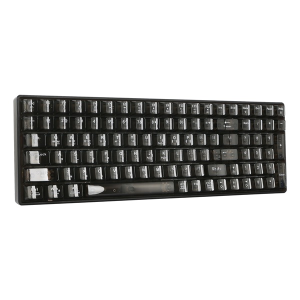 지클릭커 슈퍼히어로 MK100 무선 기계식 (팝핑 블랙)_이미지