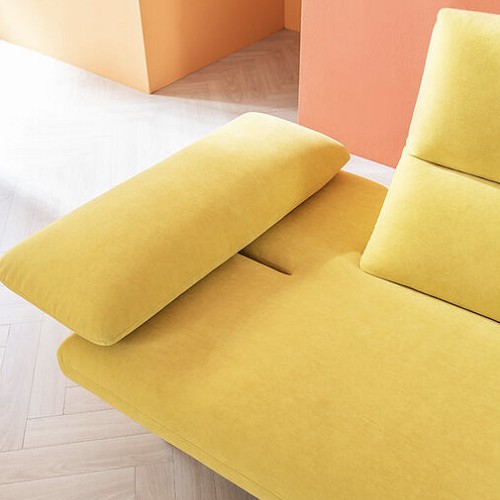 에싸 트리움 카시미라 패브릭 소파 4인용 (스툴포함)_이미지