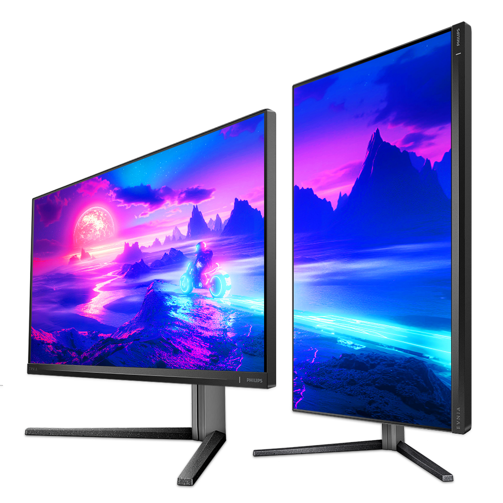 필립스 에브니아 27M2N5510P QHD 240 HDR 400 게이밍 피벗 무결점_이미지