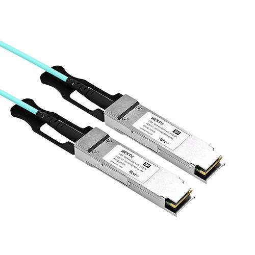 이지넷유비쿼터스 NEXTU 케바론 QSFP 광모듈 케이블 (3m, SFP40G-AOC03)_이미지