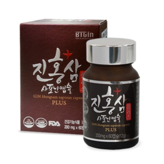 비티진 사포닌 캡슐 60캡슐 (2개)_이미지