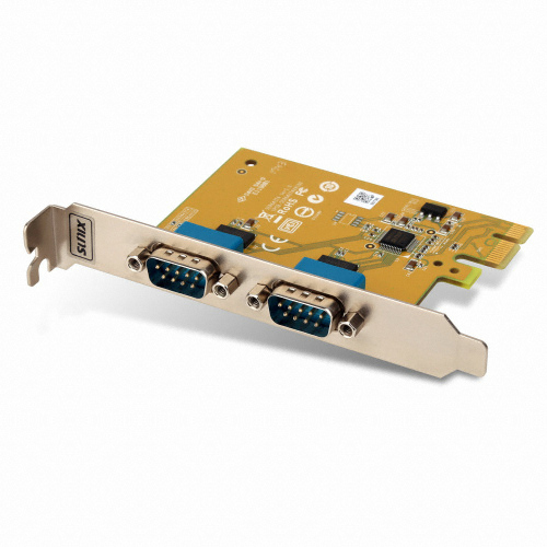 SUNIX 2��Ʈ �ø��� PCIe ī�� (SER6437A)