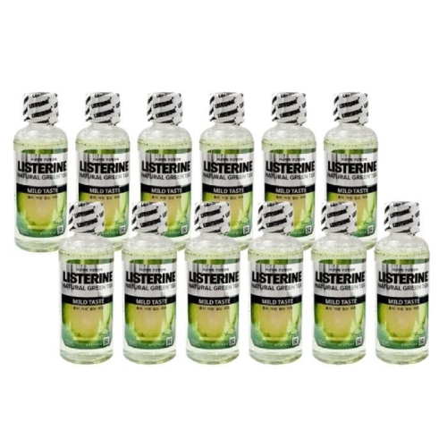 리스테린 내추럴 그린티 마일드 100ml (14개)_이미지
