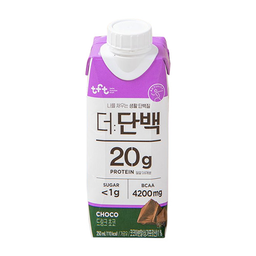 빙그레 더단백 드링크 초코 250ml (1개)_이미지