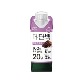 빙그레 더단백 드링크 초코 250ml