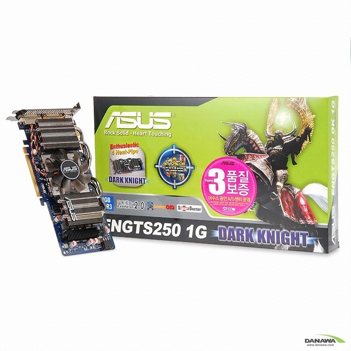 ASUS 지포스 GTS250 ENGTS250 DARK KNIGHT 1GB_이미지