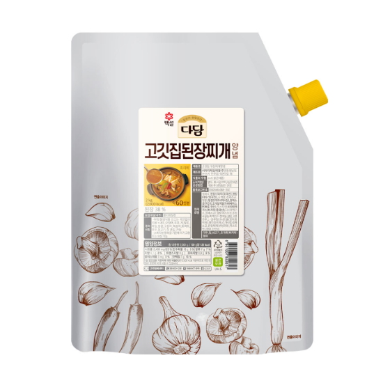 다담 고깃집 된장찌개양념 2kg (1개)_이미지