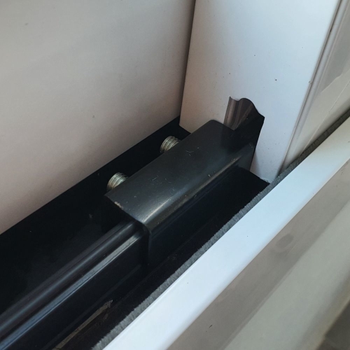 오너클랜 미닫이문 샷시 고정장치 스토퍼 블랙 중 중문잠금장치