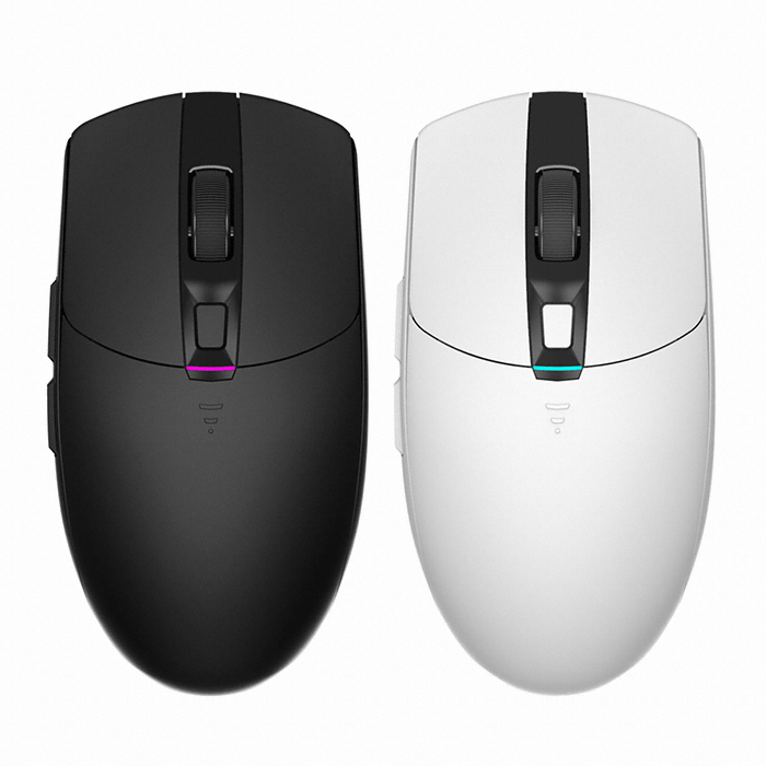 앱코 HACKER A250W 3335 RGB 무선 게이밍 마우스 (화이트)_이미지