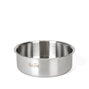 팟트리 인덕션겸용 IH 스텐 탈착식 냄비 전골 18CM/가벼운/용기/밀키트/코펠/캠핑/계량눈금