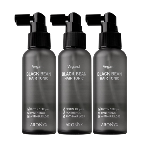 아로닉스 비건아이 블랙빈 탈모 헤어 토닉 100ml (3개)_이미지