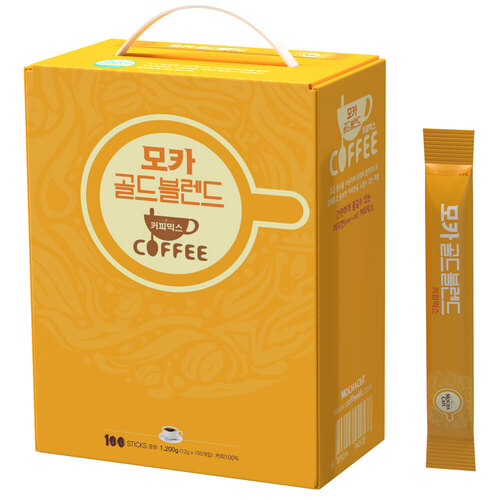 모카씨엔티 모카 골드블렌드 커피믹스 100T (1개)