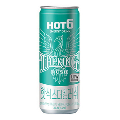 롯데칠성음료 핫식스 더킹 러쉬 355ml (18개)