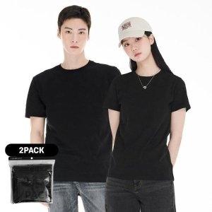 HC04 공용 2PACK 반팔티셔츠 공용 2PACK 반팔 티셔츠DDZU8288