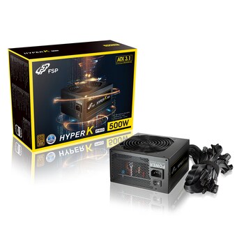 FSP HYPER K PRO <b>500W</b> 브론즈 ATX3.1