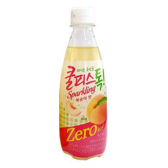 동원F&B 쿨피스톡 복숭아맛 제로 340ml (6개)_이미지
