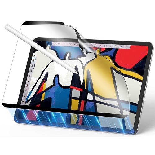 ESR iPad Pro 13 M4 탈부착 종이질감 보호필름 (액정 1매)_이미지