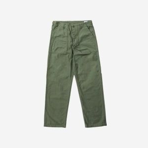 �ƹ� ����ο� 5002 US ��Ƽ�� ���� �׸� Orslow Army Fatigue Pants Green 01-5002-16/K