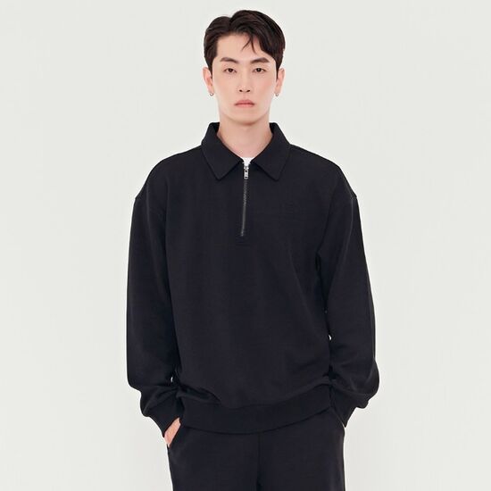 남성 반집업 맨투맨 티셔츠 BERK5132B03