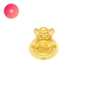 골드퀸즈 행복가득 복주머니 오브제_대 0.5g [1개]