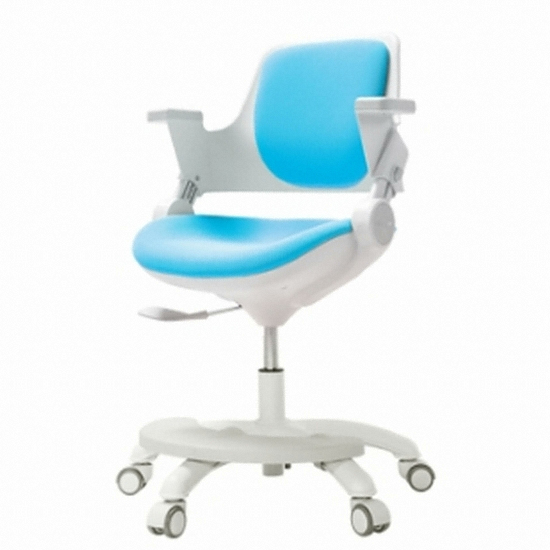 에넥스 ENNEE 위니 학생용의자 고정형 (인조가죽좌판+발받침)_이미지