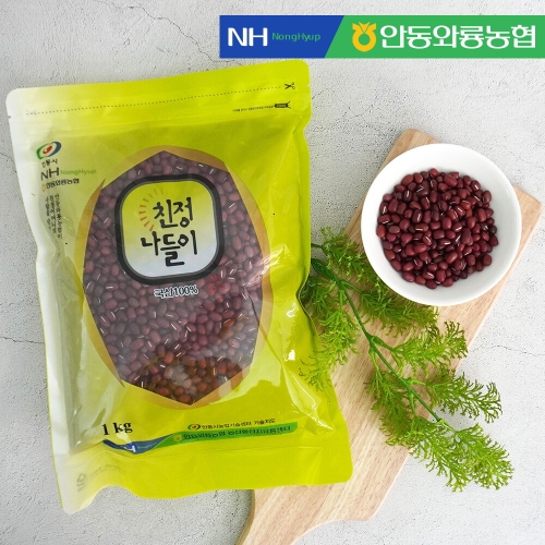 더조은푸드 안동와룡농협 국내산 잡곡 팥1kg_이미지